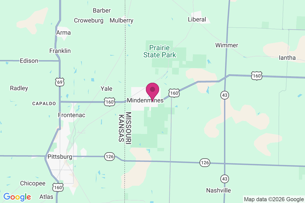 Mindenmines map