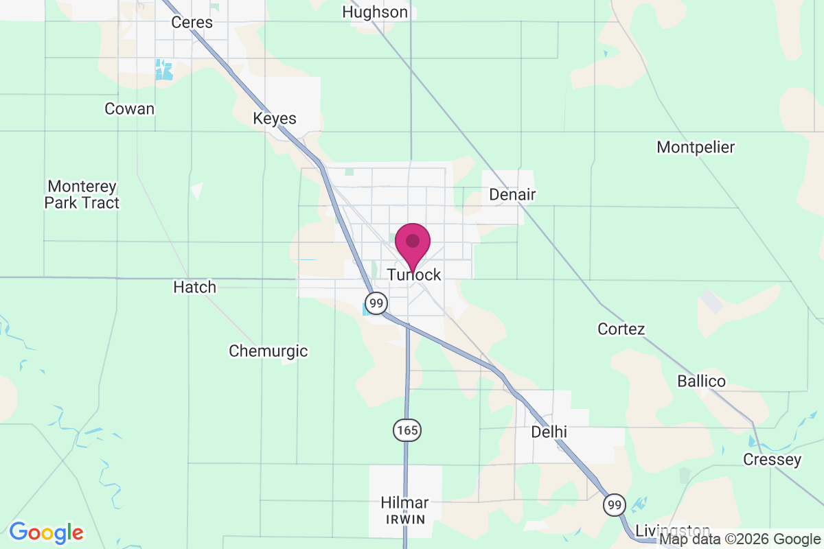 Turlock map