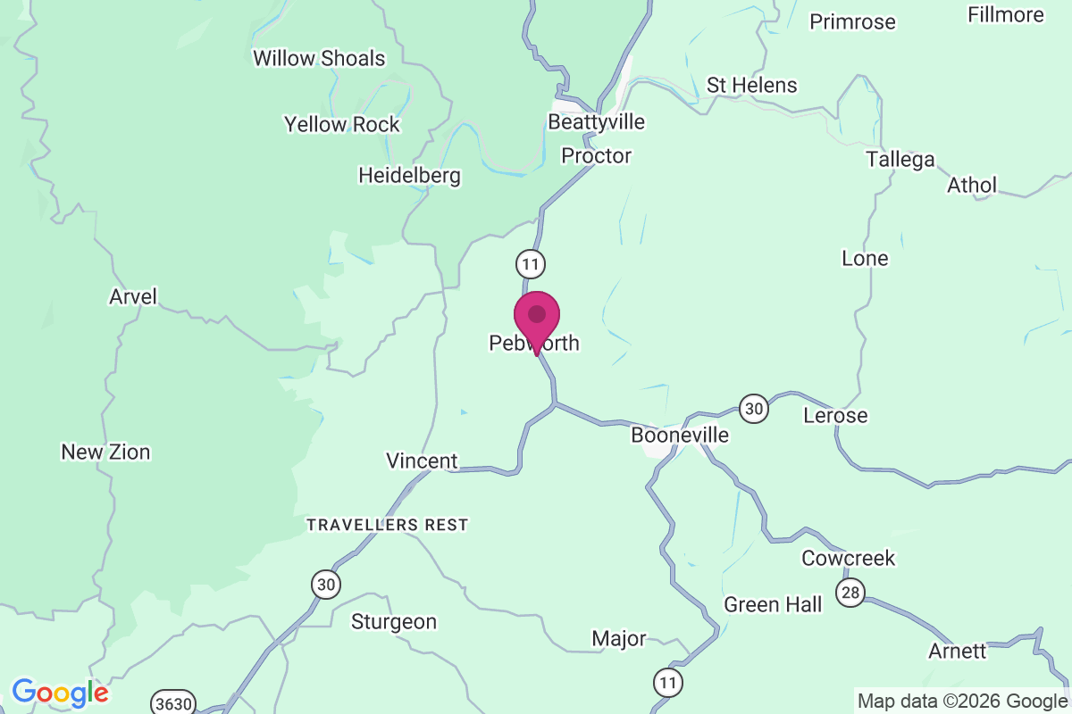 Pebworth map