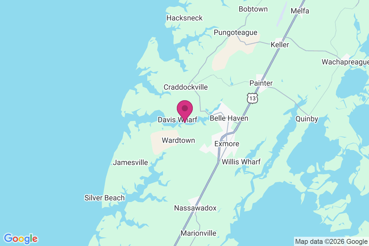 Davis Wharf map