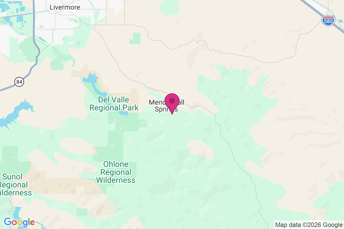 Mendenhall Springs map