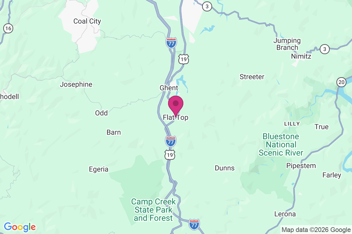 Flat Top map