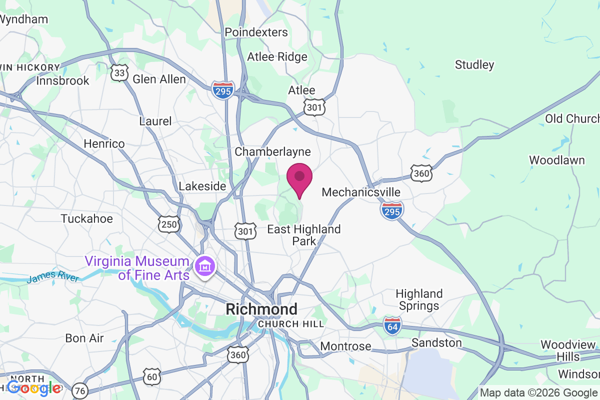 Chickahominy map