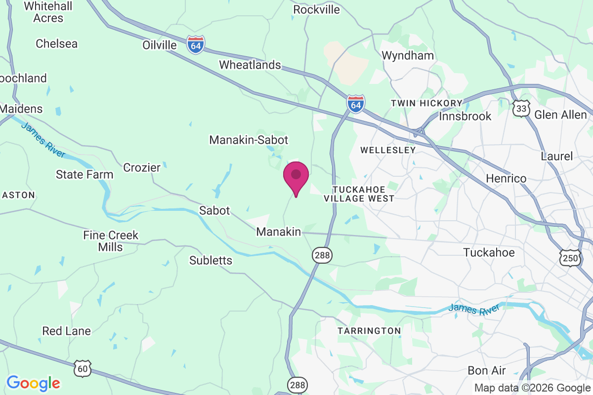 Woods Acres map