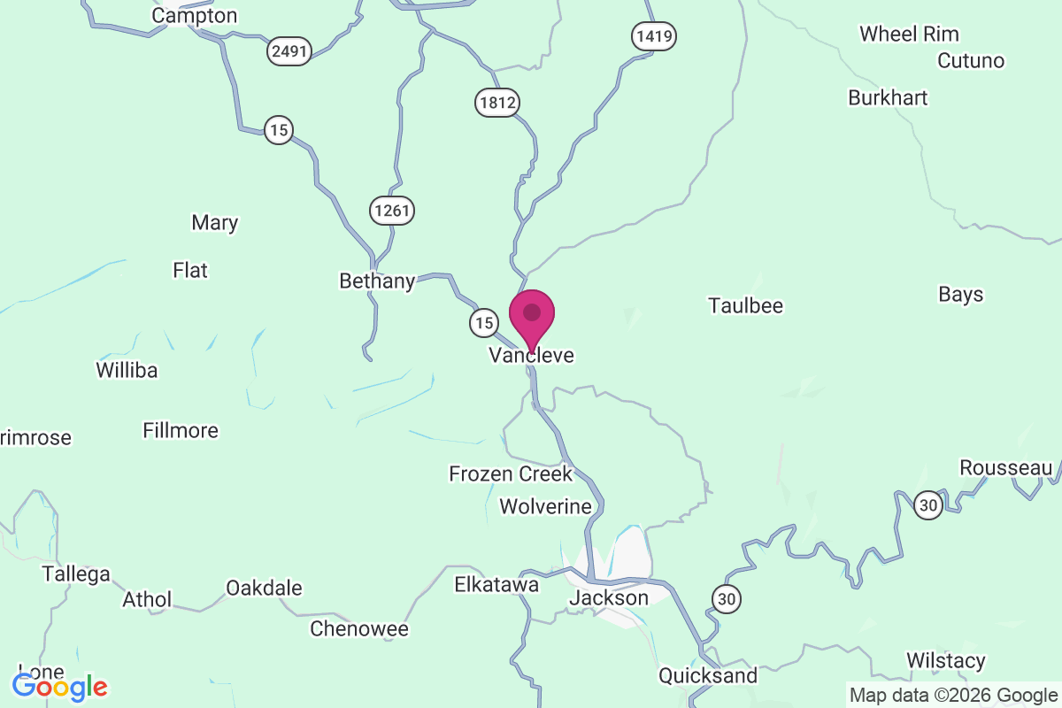 Vancleve map