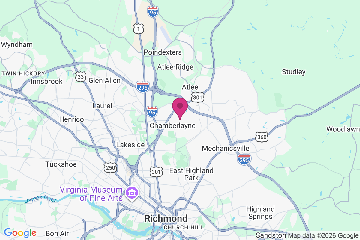 Schrader Woods map