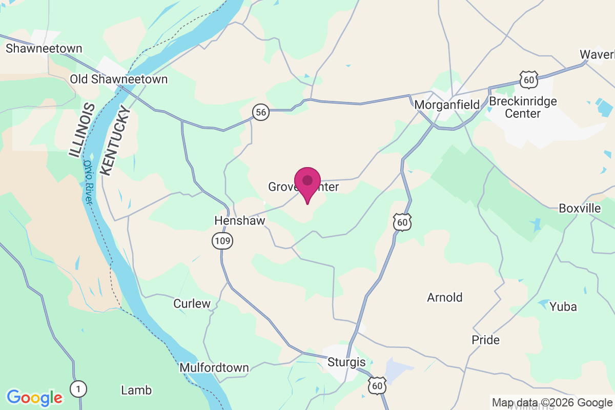 Grove Center map