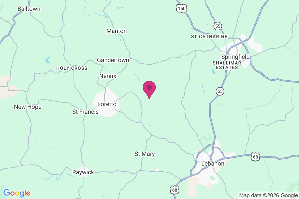 Burkes Spring map