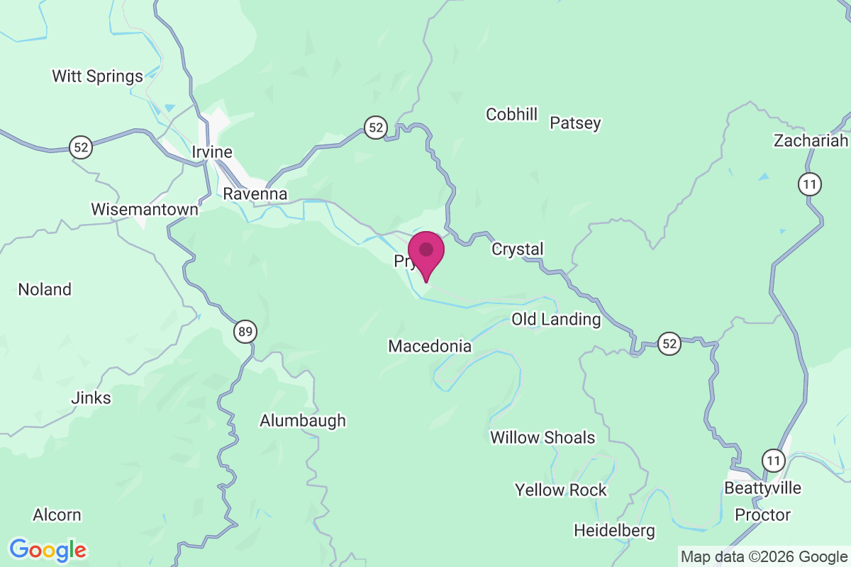 Pryse map