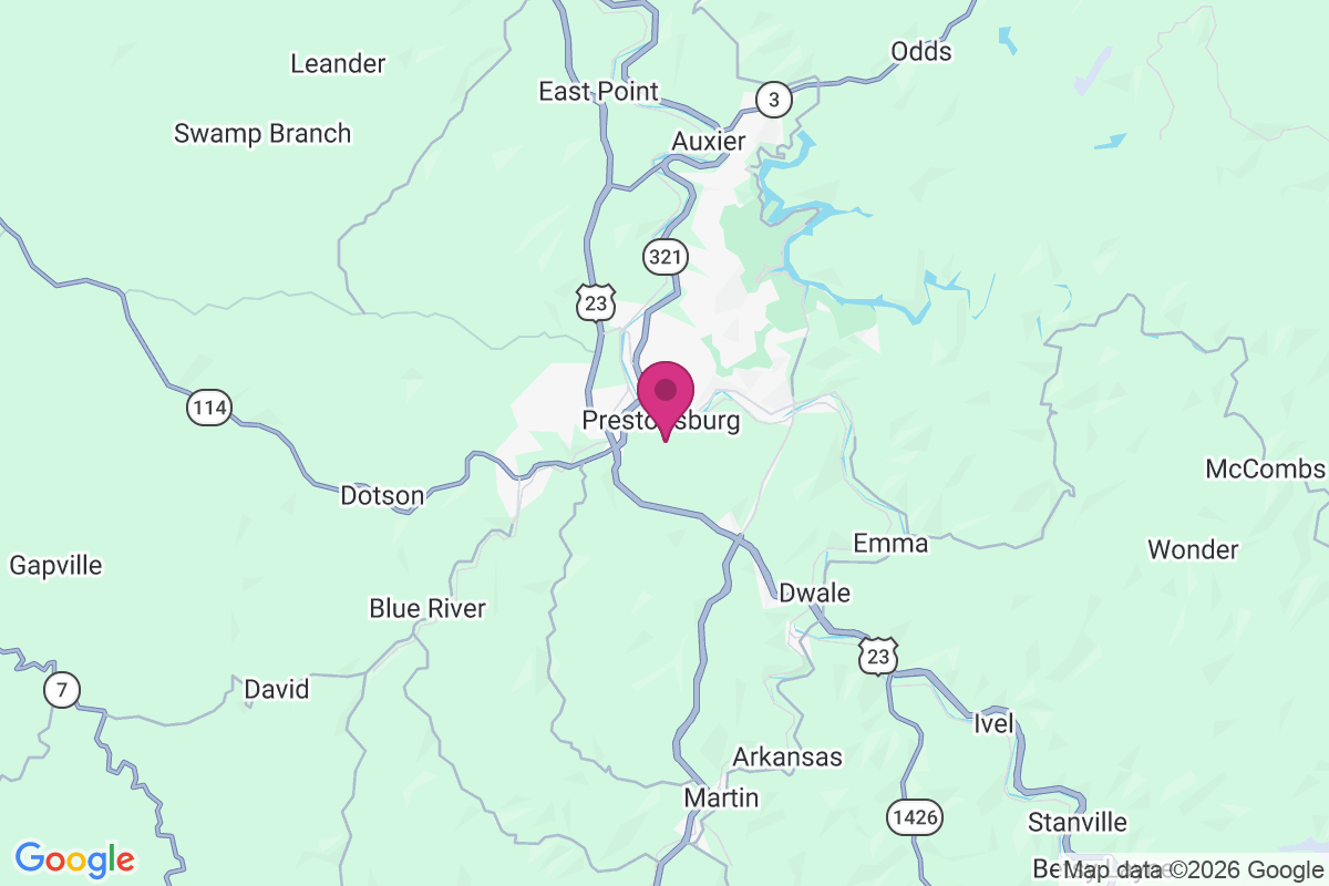 Prestonsburg map