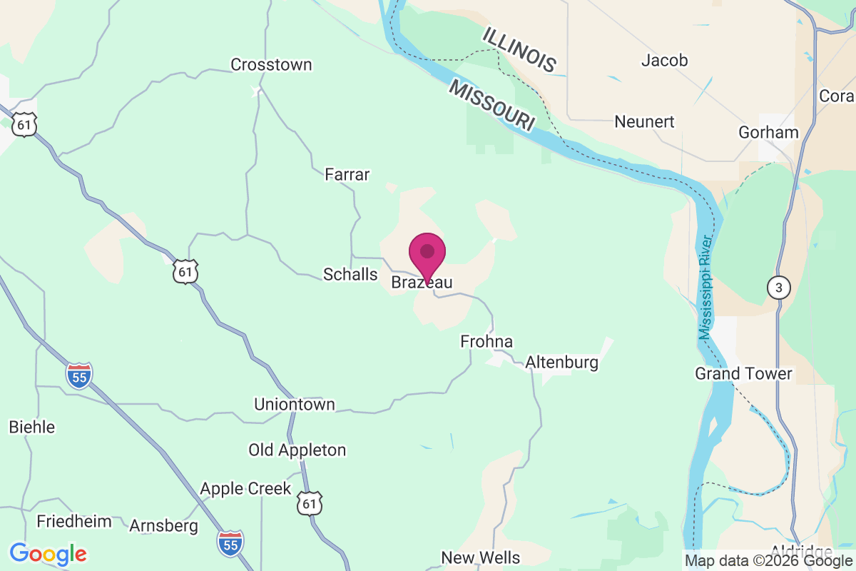 Brazeau map