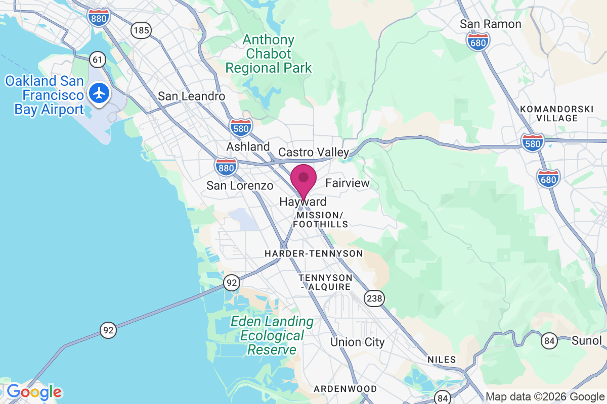 Hayward map