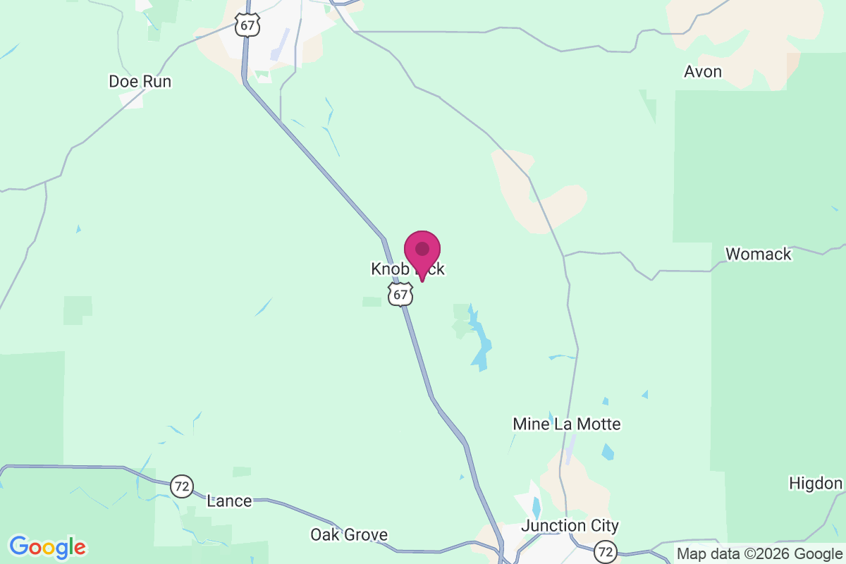 Knob Lick map