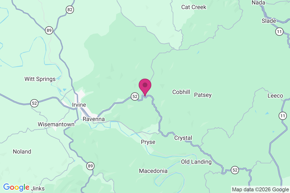 Tipton Ridge map