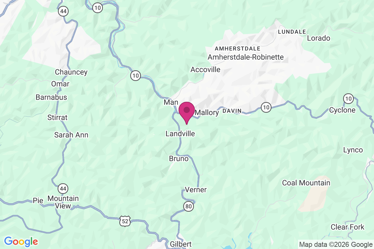 Huff Junction map