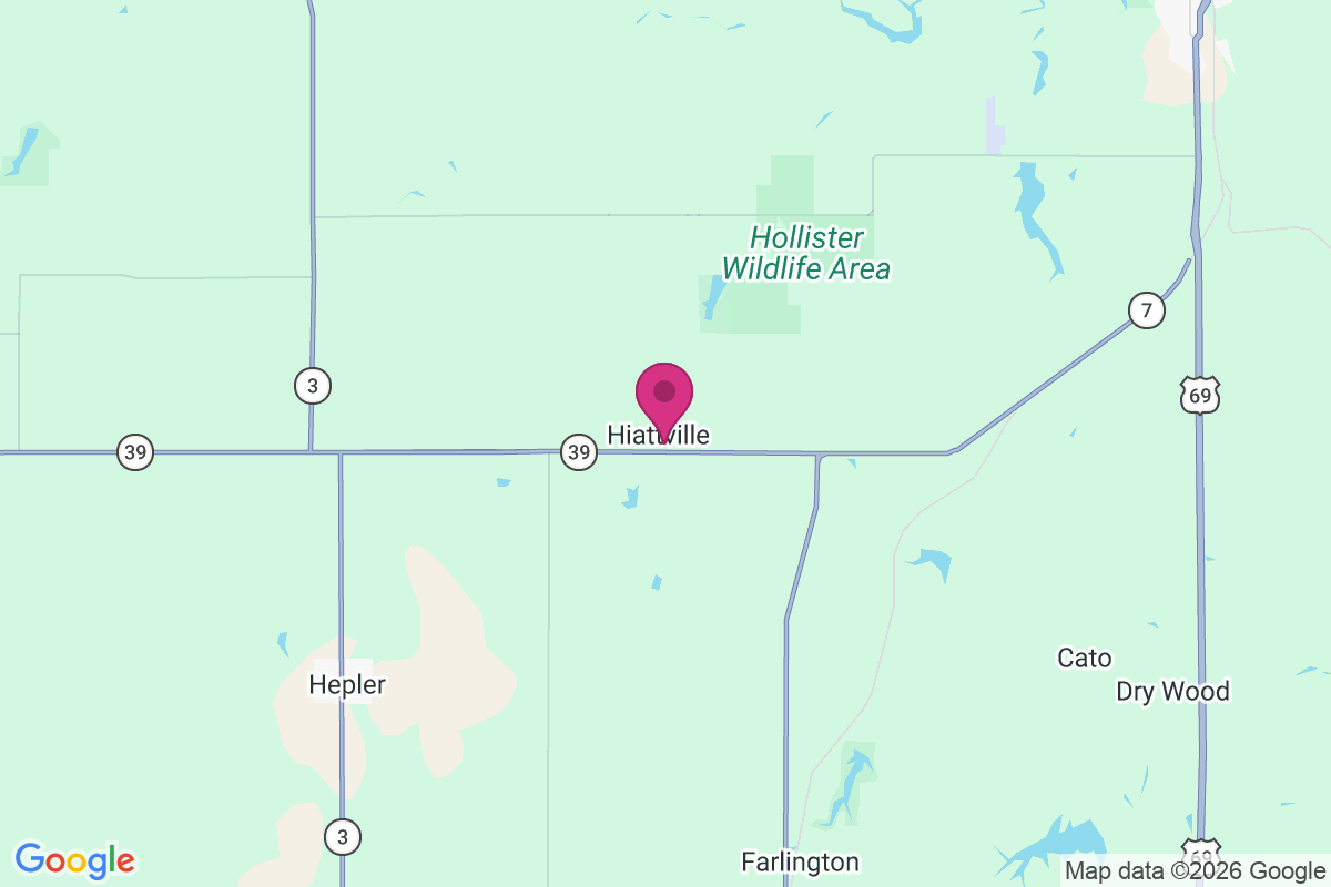 Hiattville map