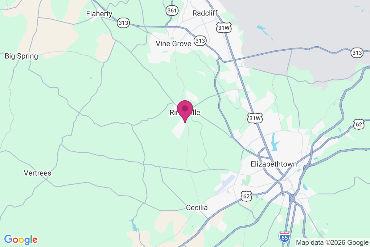 Rineyville map