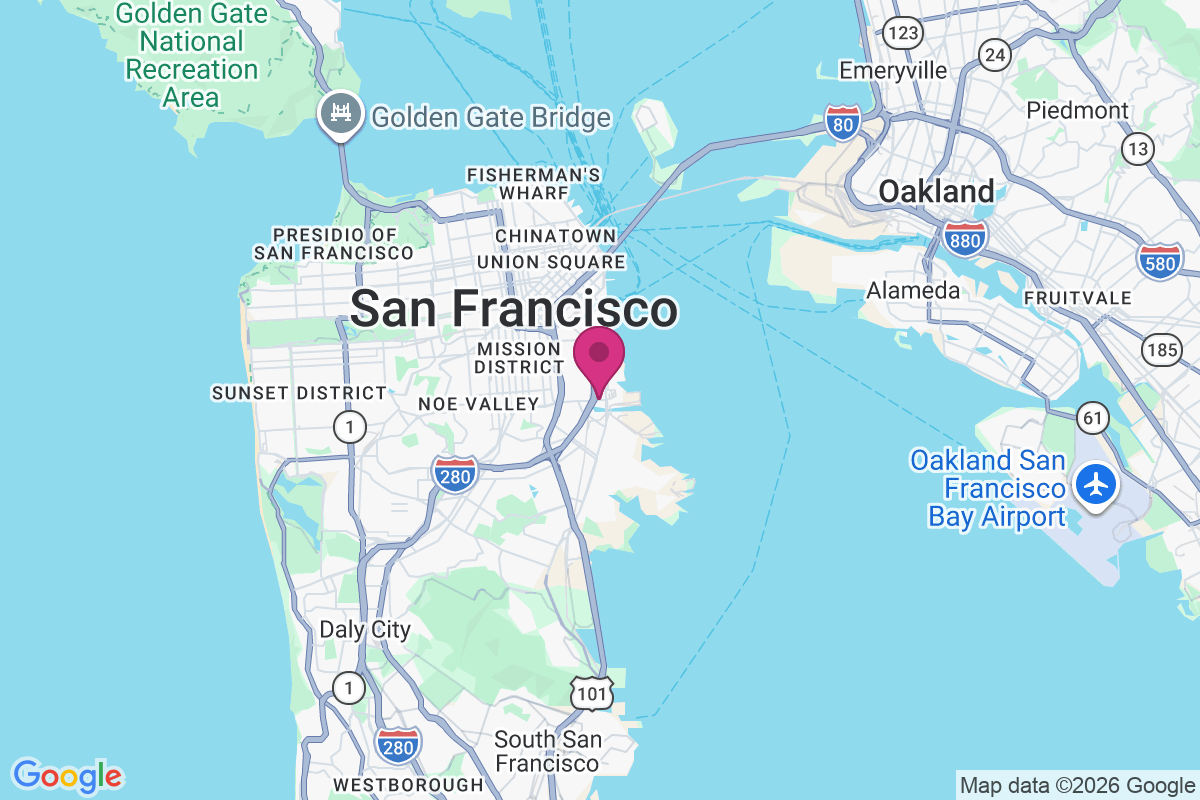 Potrero District map
