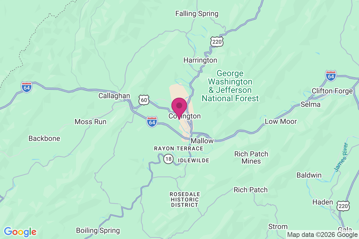 Oakwood Forest map