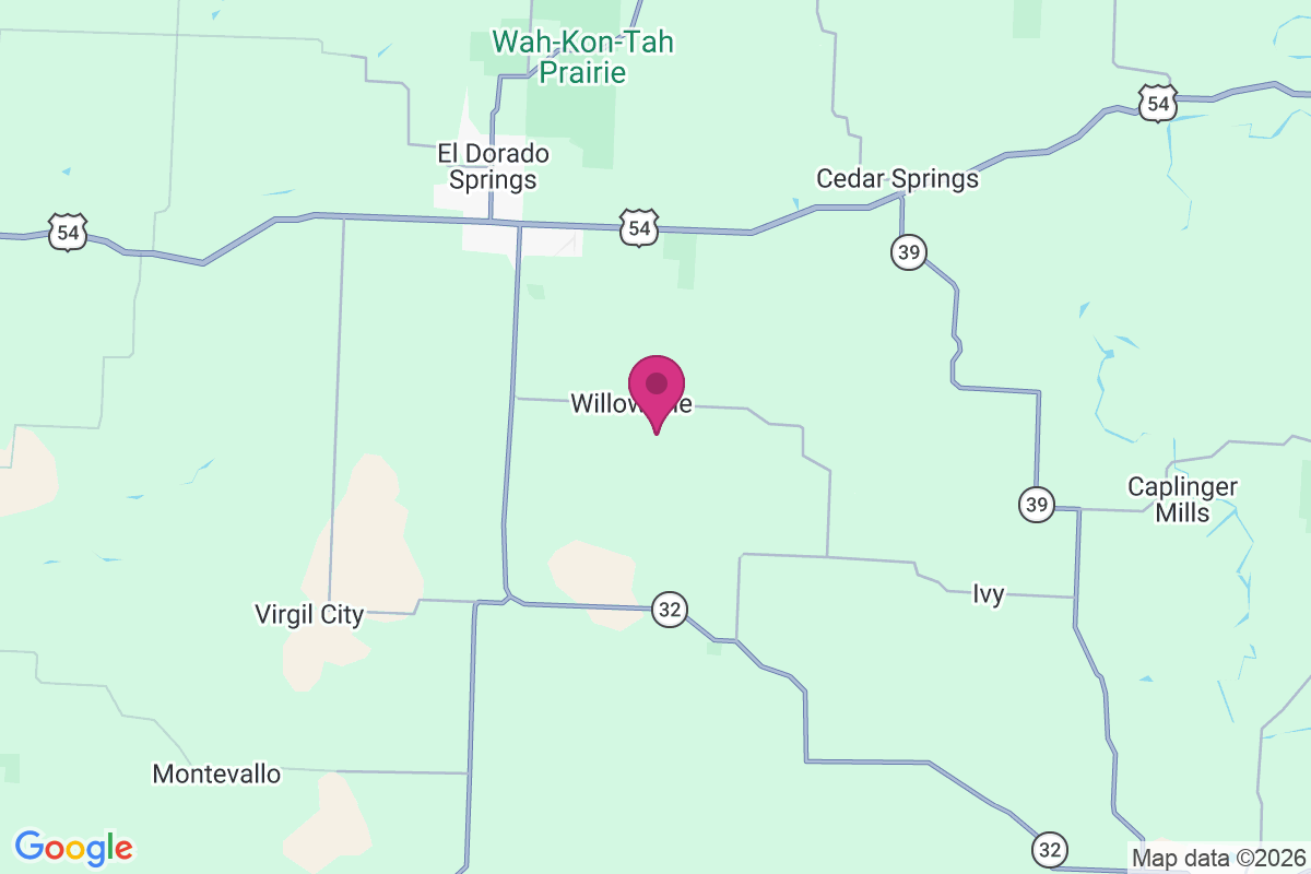 Willowville map
