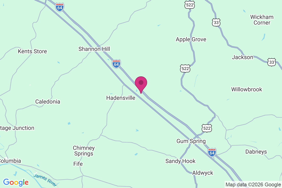 Trice Subdivision map