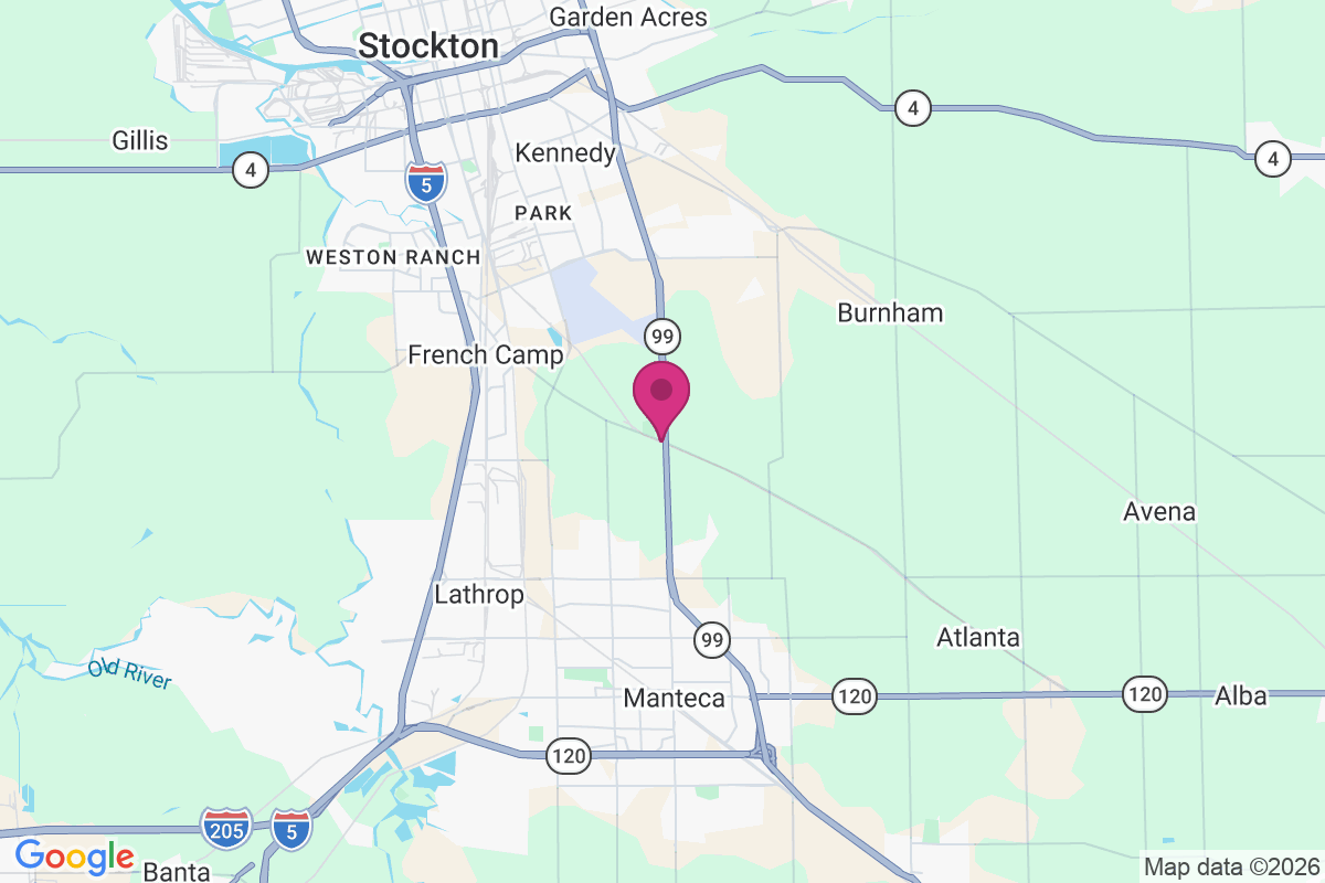 Manteca Junction map
