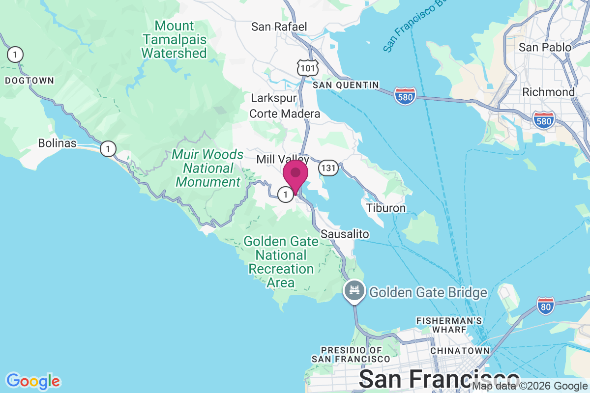 Tamalpais Valley Junction map