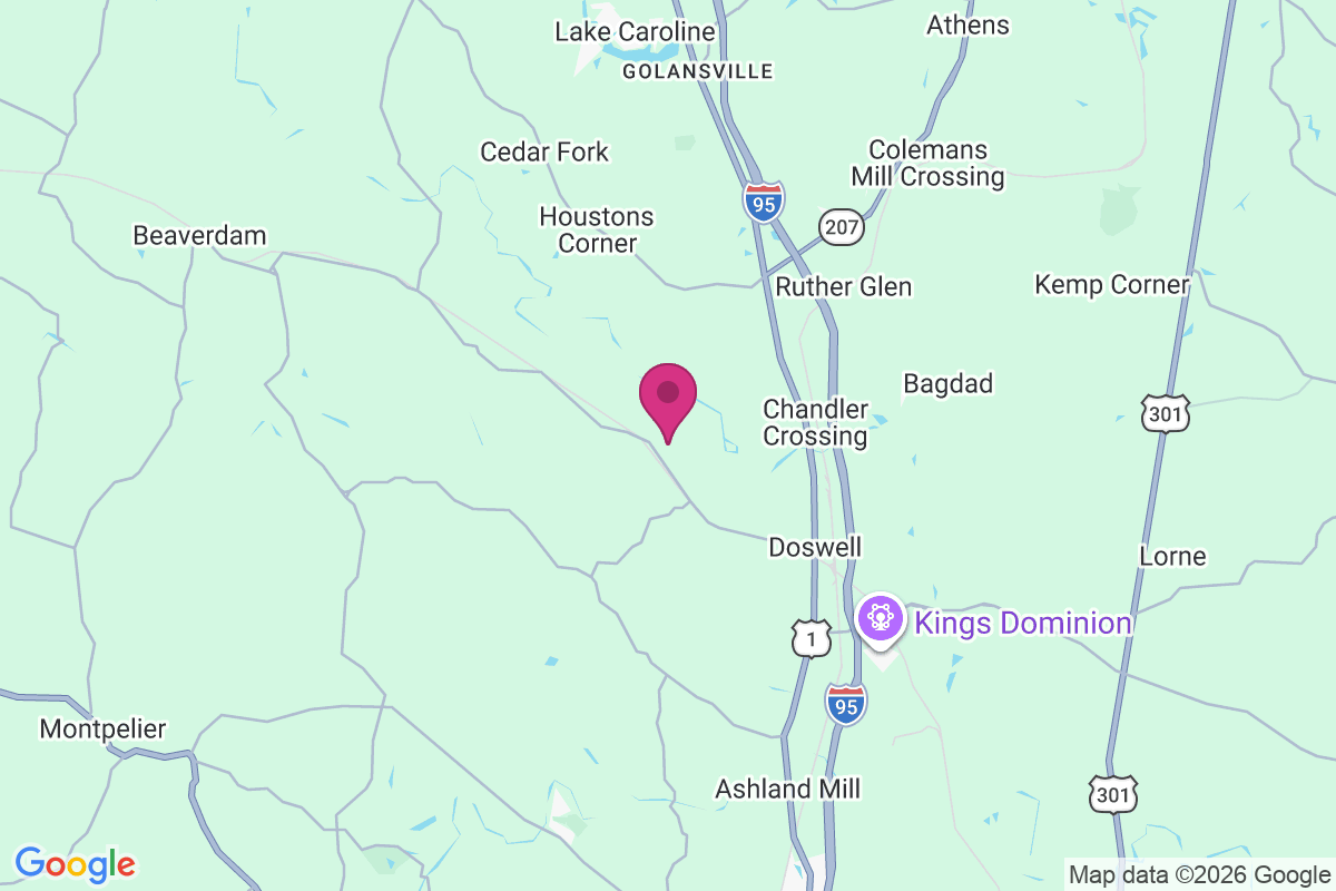 North Anna map