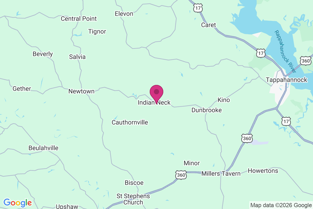 Indian Neck map
