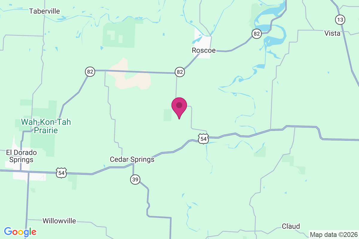 Crooks Springs map