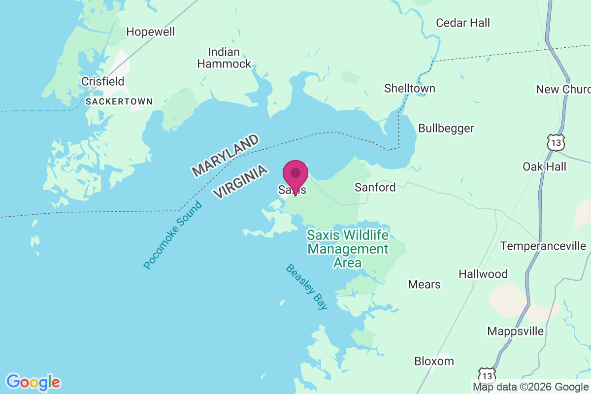 Saxis map