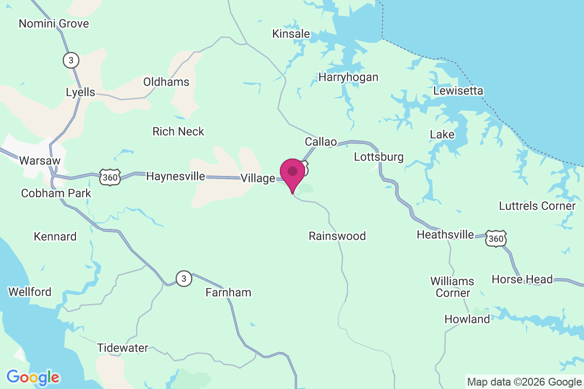Luttrellville map