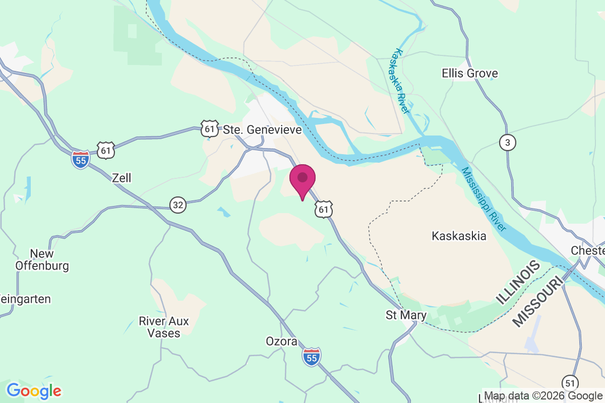 New Bourbon map