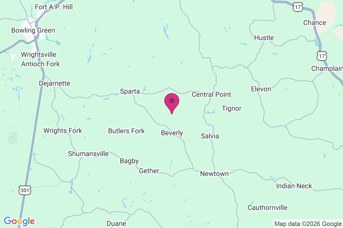 Broadus Corner map