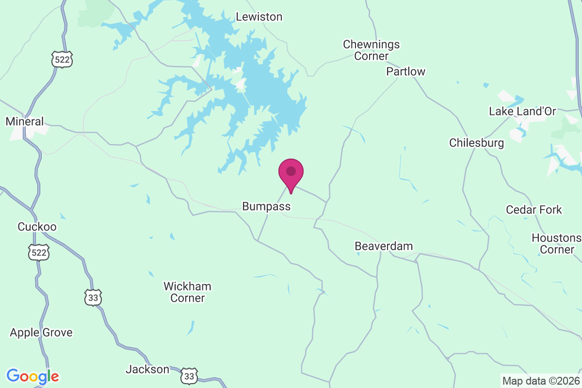 Greenes Corner map