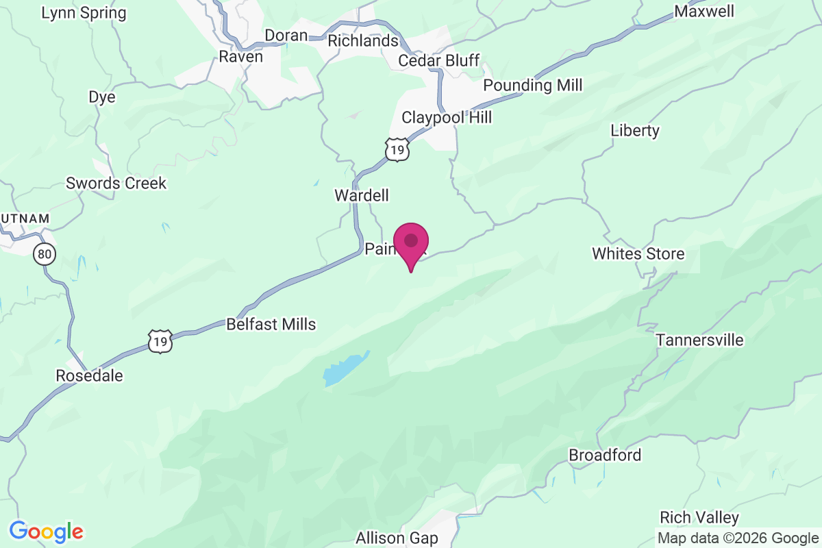 Paintlick map