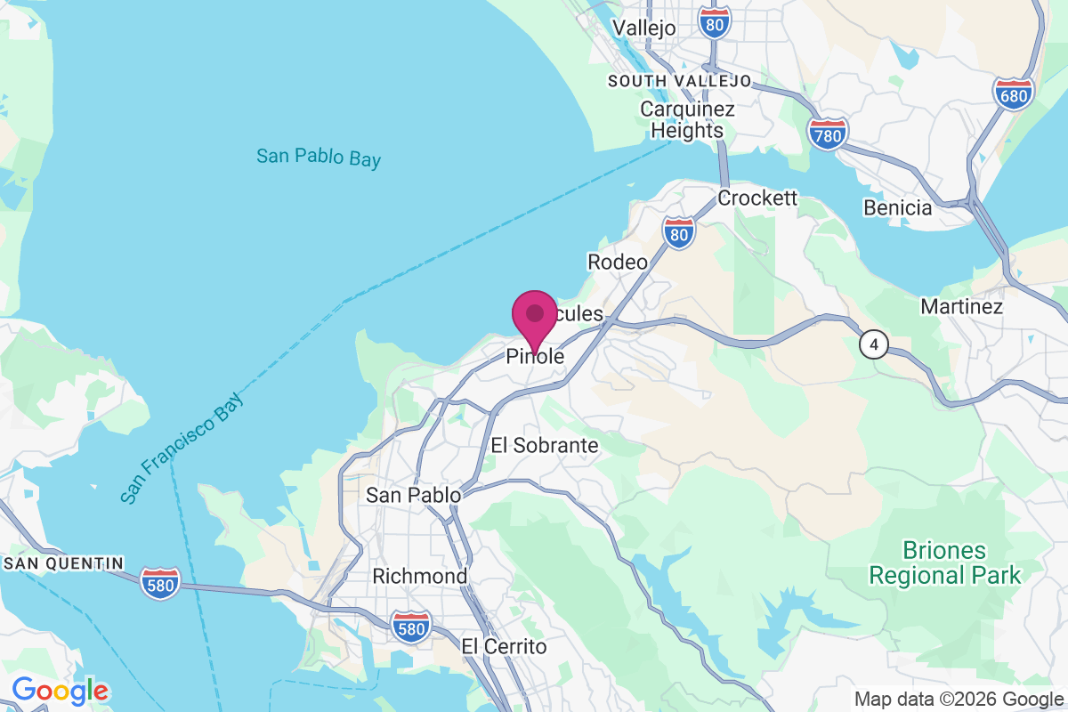 Pinole map