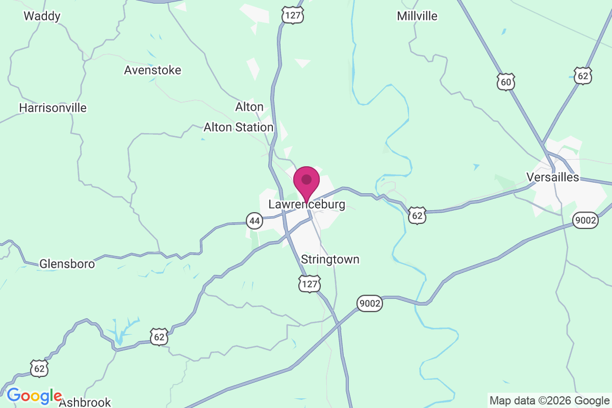 Lawrenceburg map