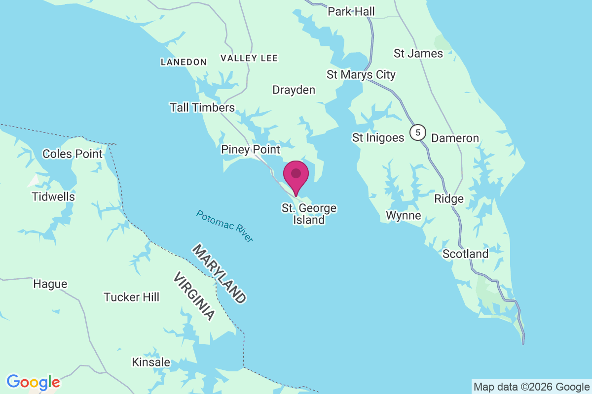 Saint George Island map