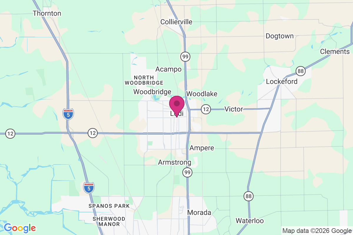Lodi map