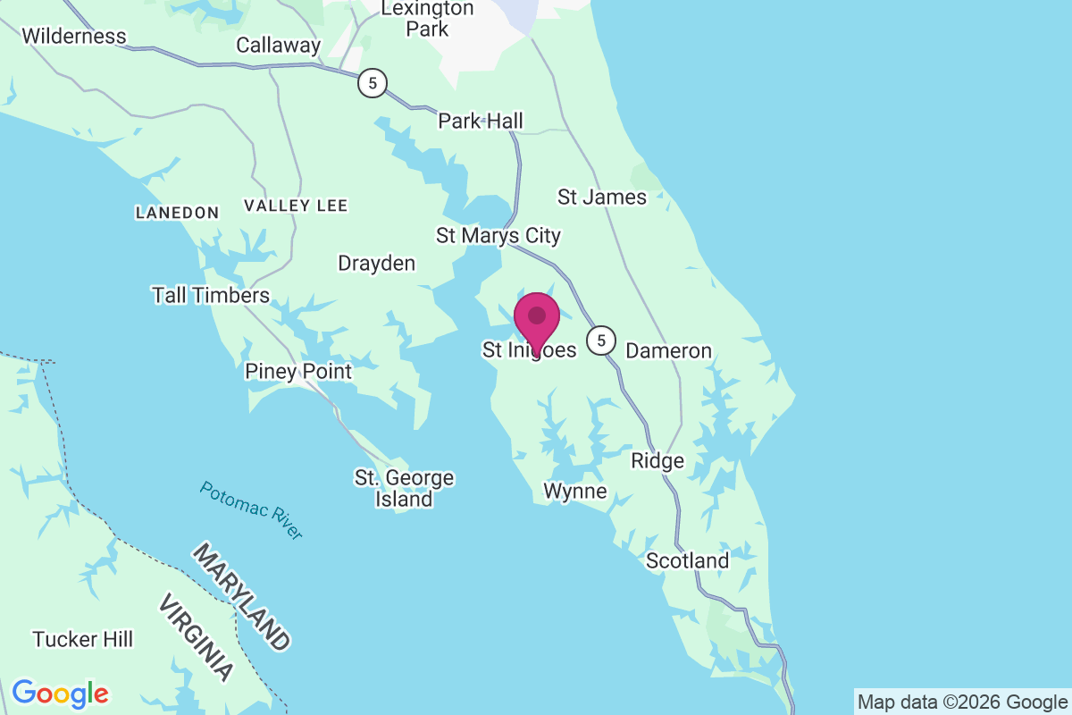 Saint Inigoes Shores map