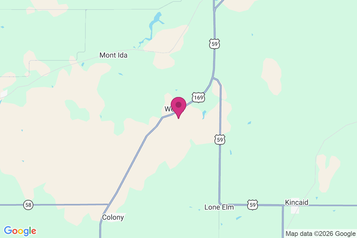 Welda map