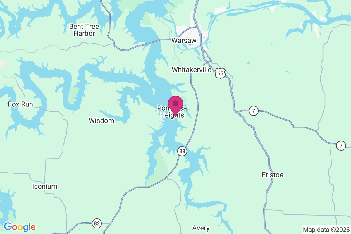 Pom-o-sa Heights map