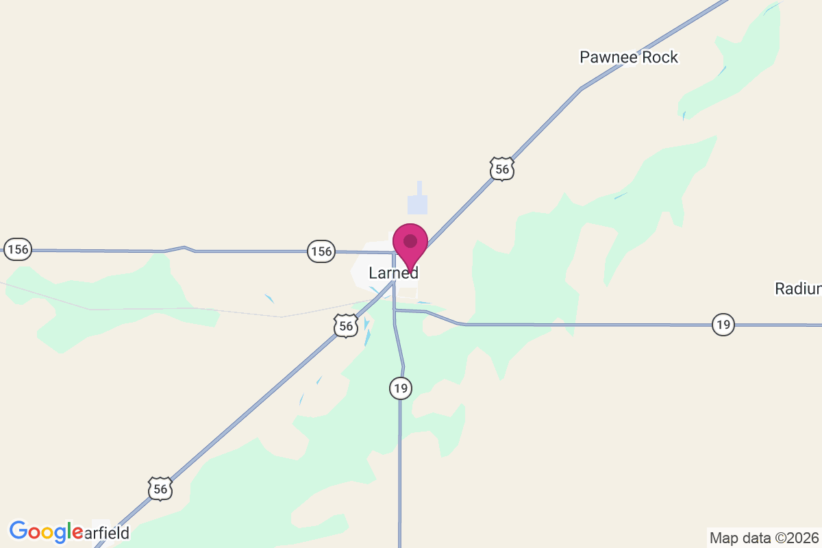 Larned map