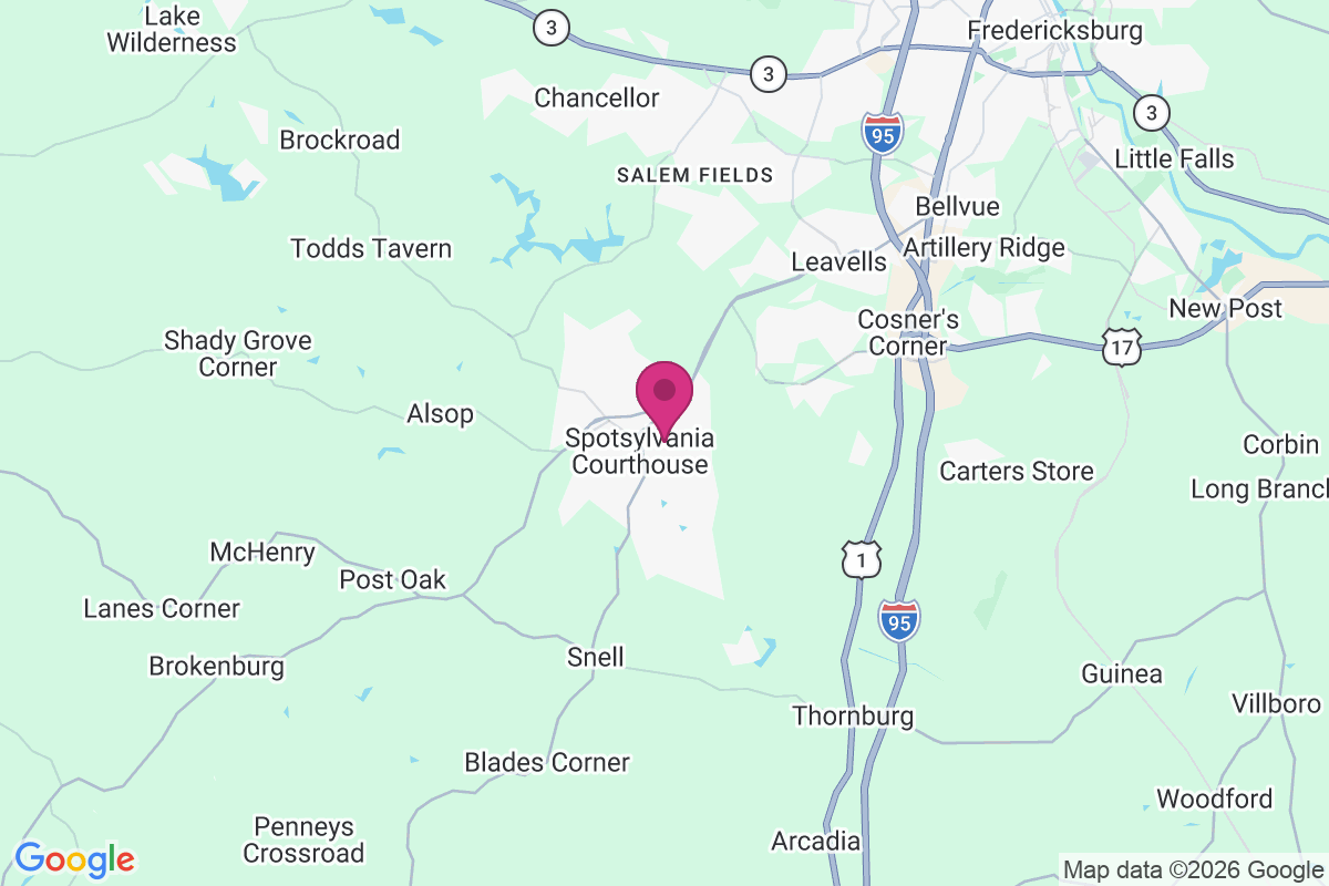 Spotsylvania map