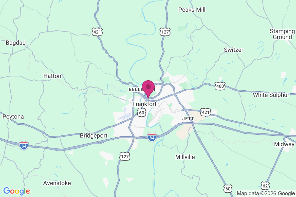 Frankfort map