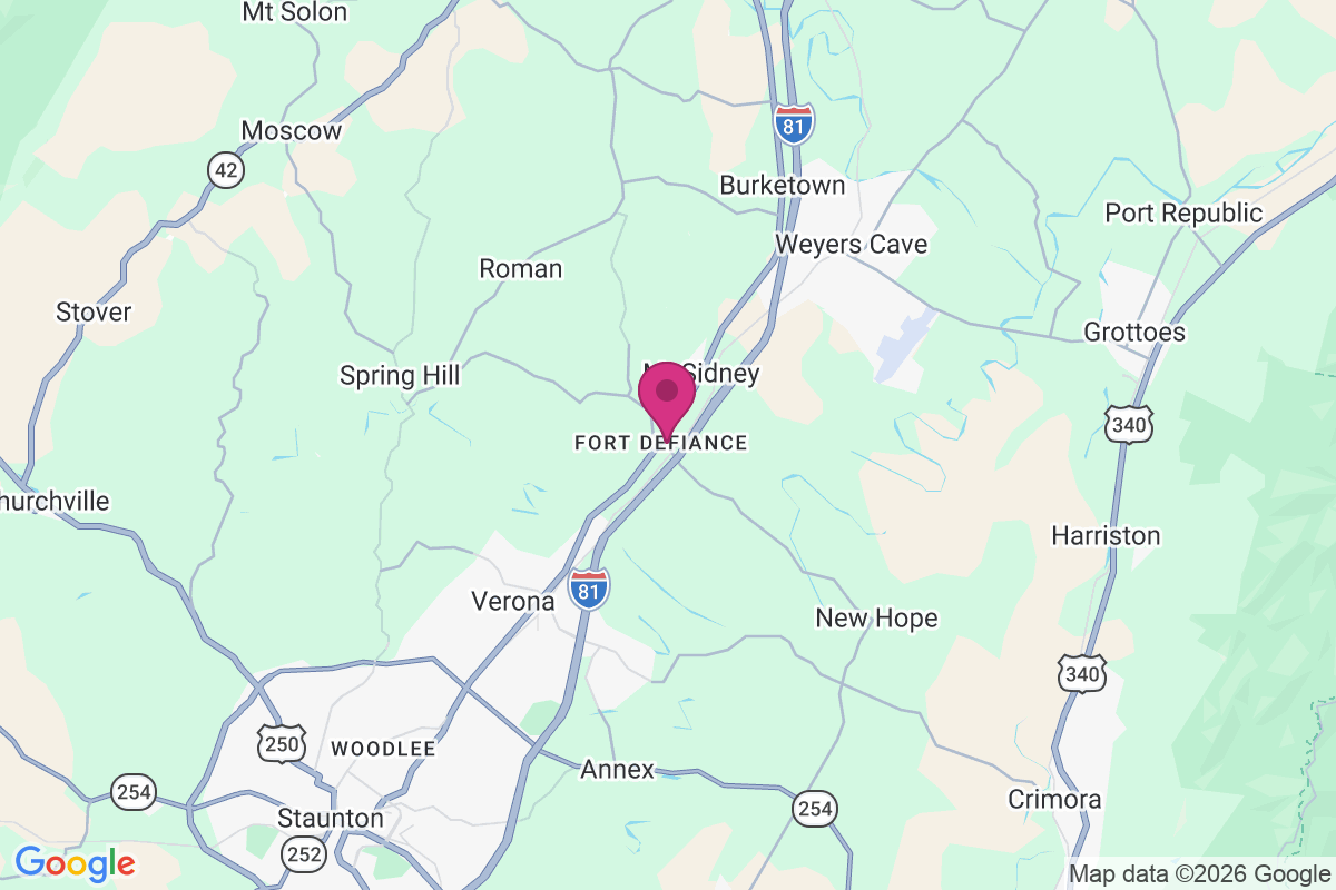 Fort Defiance map