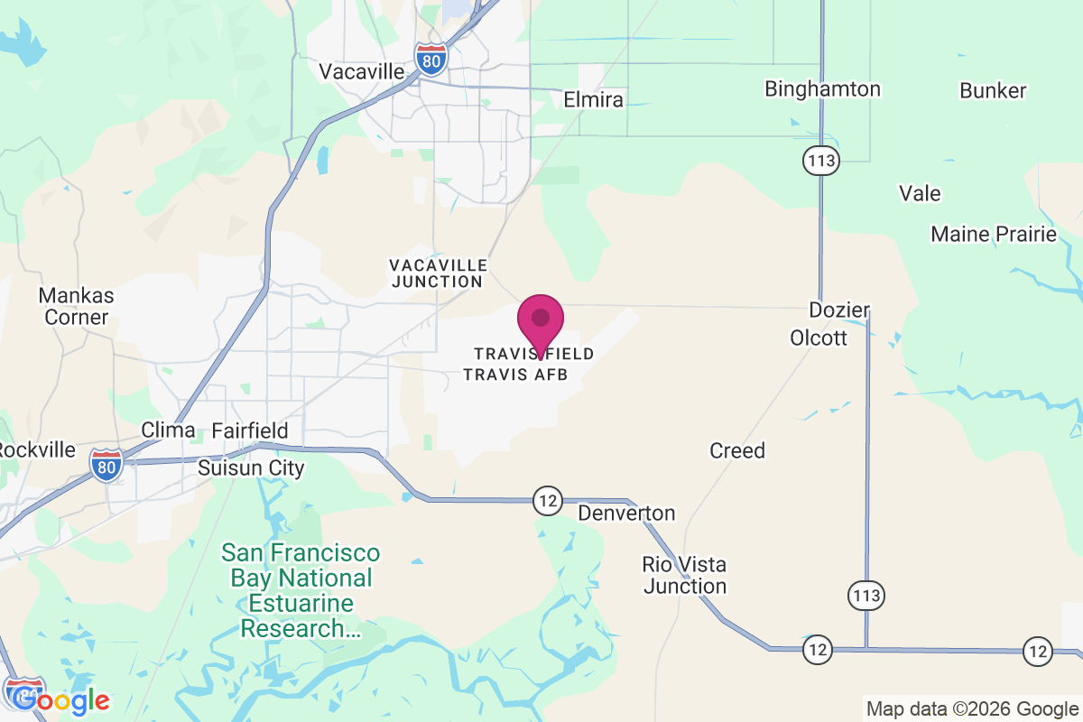 Travis Field map