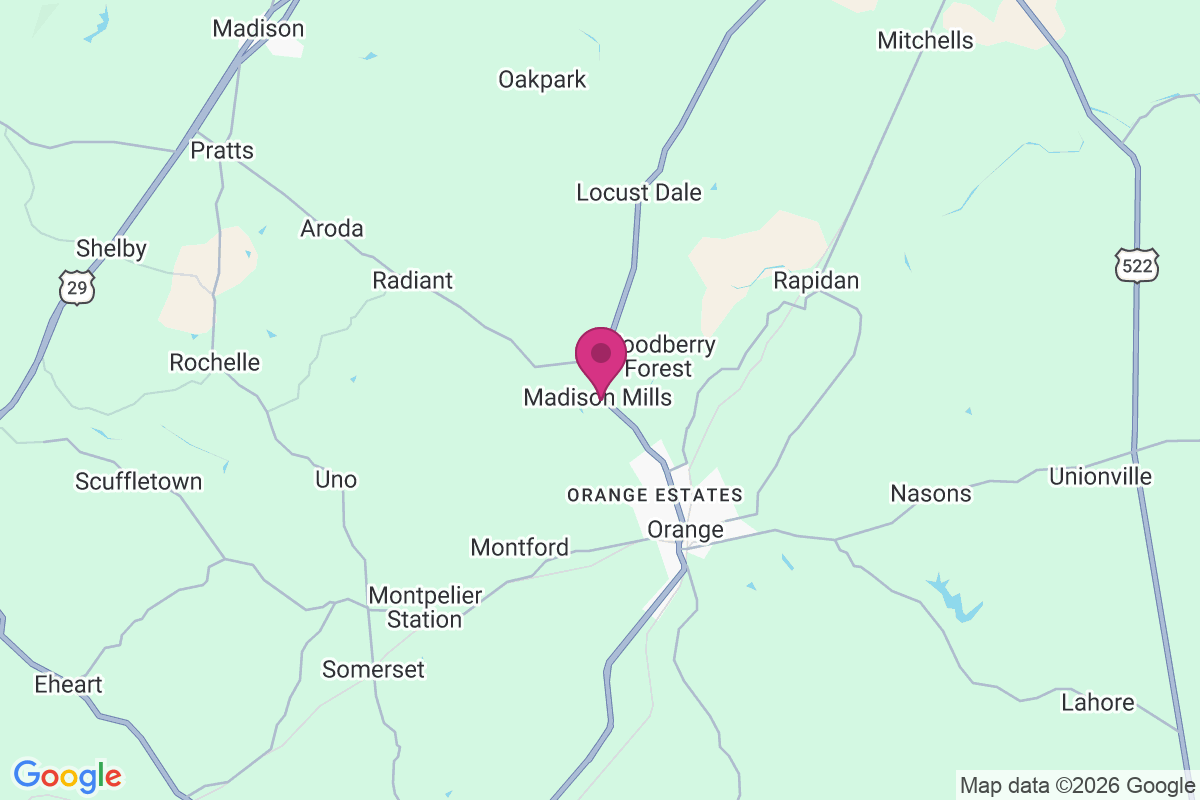 Madison Mills map