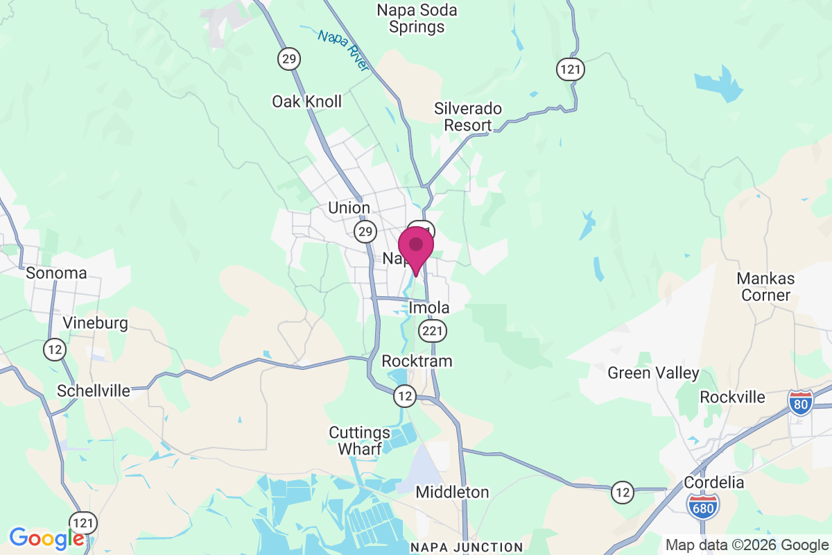 Napa Abajo map